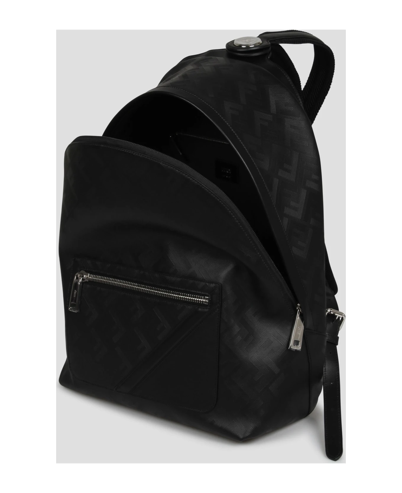 FENDI Chiodo Shadow Diagonal Backpack 4 FENDI Chiodo Shadow Diagonal Backpack - Image 4