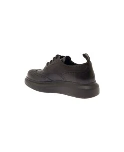 Alexander McQueen Black Lace-up Shoe With Chunky Platform In Smooth Leather Man -Volk Clothing Sales 03211c0f26a8659269b9deb4836b0f83