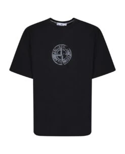 Stone Island Stamp Three Black T-shirt