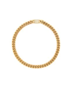 Gold Cuban Choker
