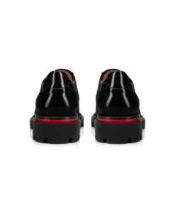 Christian Louboutin Derby Lace-up In Black Calf Leather -Volk Clothing Sales 05955a9bd328ee89abffa8ac7b345ea6