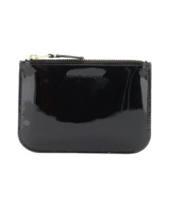 Glossy Leather Mini Pouch