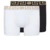 Versace Pack Of Two Boxer Shorts With Greek Motif