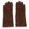 Orciani Leather Drummed Gloves
