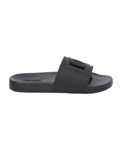 Dolce & Gabbana Embossed Logo Rubber Sandals