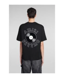 Amiri T-shirt In Black Cotton -Volk Clothing Sales 0779e63eea77bd78792765cf992d9ff3