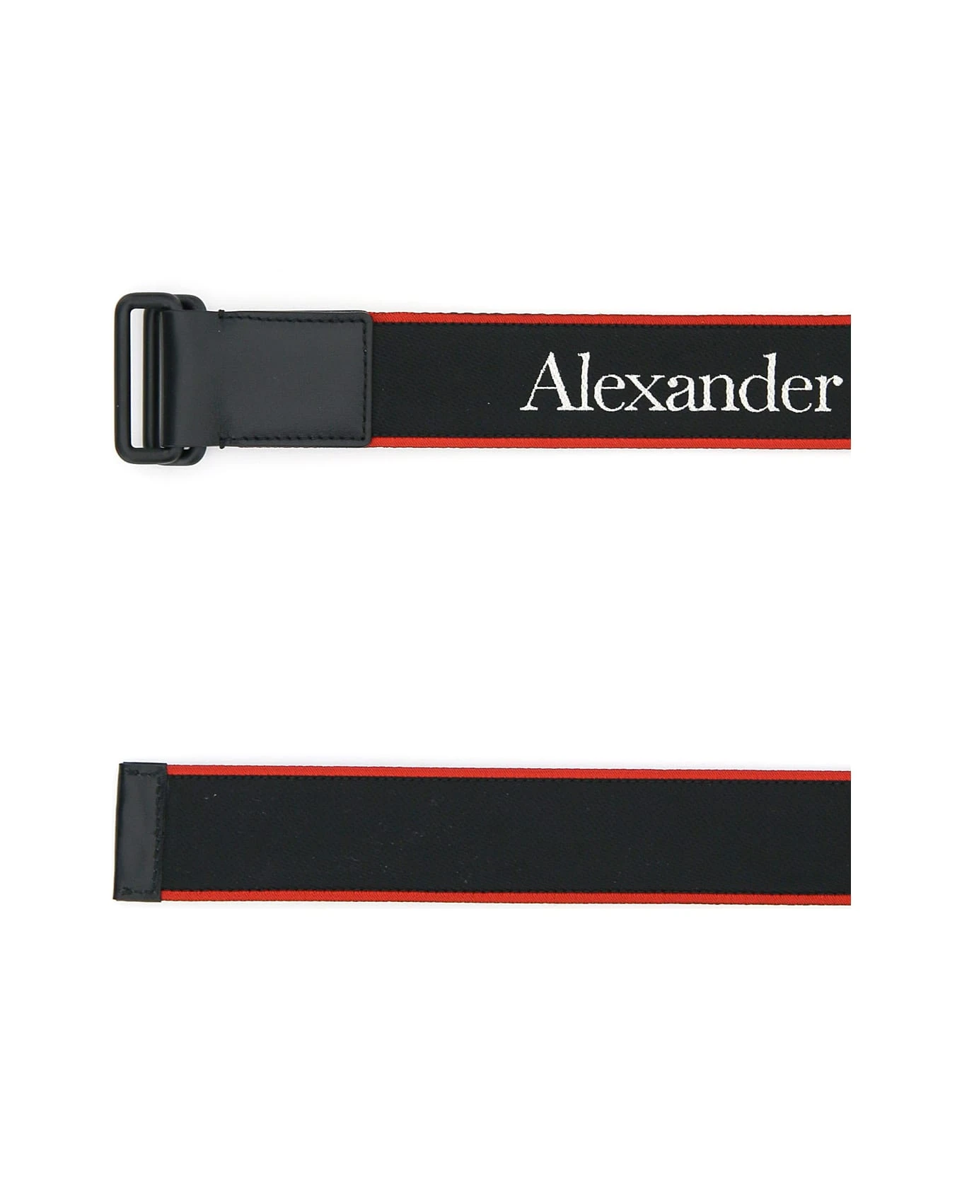 Alexander McQueen Jacquard Logo Belt 2 Alexander McQueen Jacquard Logo Belt - Image 2
