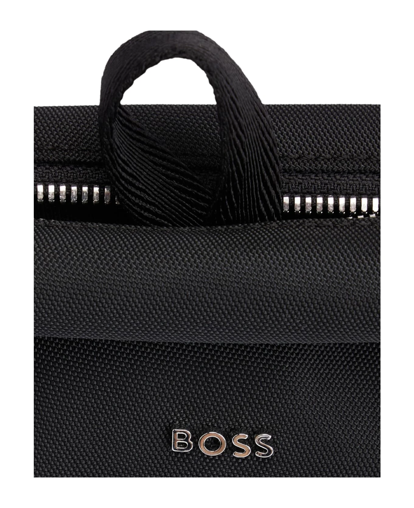 Hugo Boss Black Beauty Case With Double Zip And Logo Writing 5 Hugo Boss Black Beauty Case With Double Zip And Logo Writing - Image 5