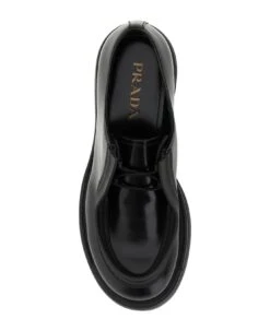 Prada Black Leather Diapason Lace-up Shoes 7 Prada Black Leather Diapason Lace-up Shoes -Volk Clothing Sales 0a8bdea3bdf083b0bd646fc3da3191f9