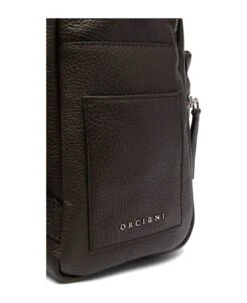 Orciani Brown Calf Leather Micron Backpack -Volk Clothing Sales 0ce42d617e5f2a8889f79225dcf1bb6c