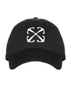 Off-White Arrow Cotton Baseball Cap