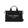 Dolce & Gabbana Logo Printed Zipped Travel Bag