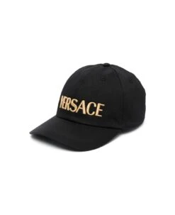 Versace Baseball Cap Cotton Drill Embroidery Medusa Loop