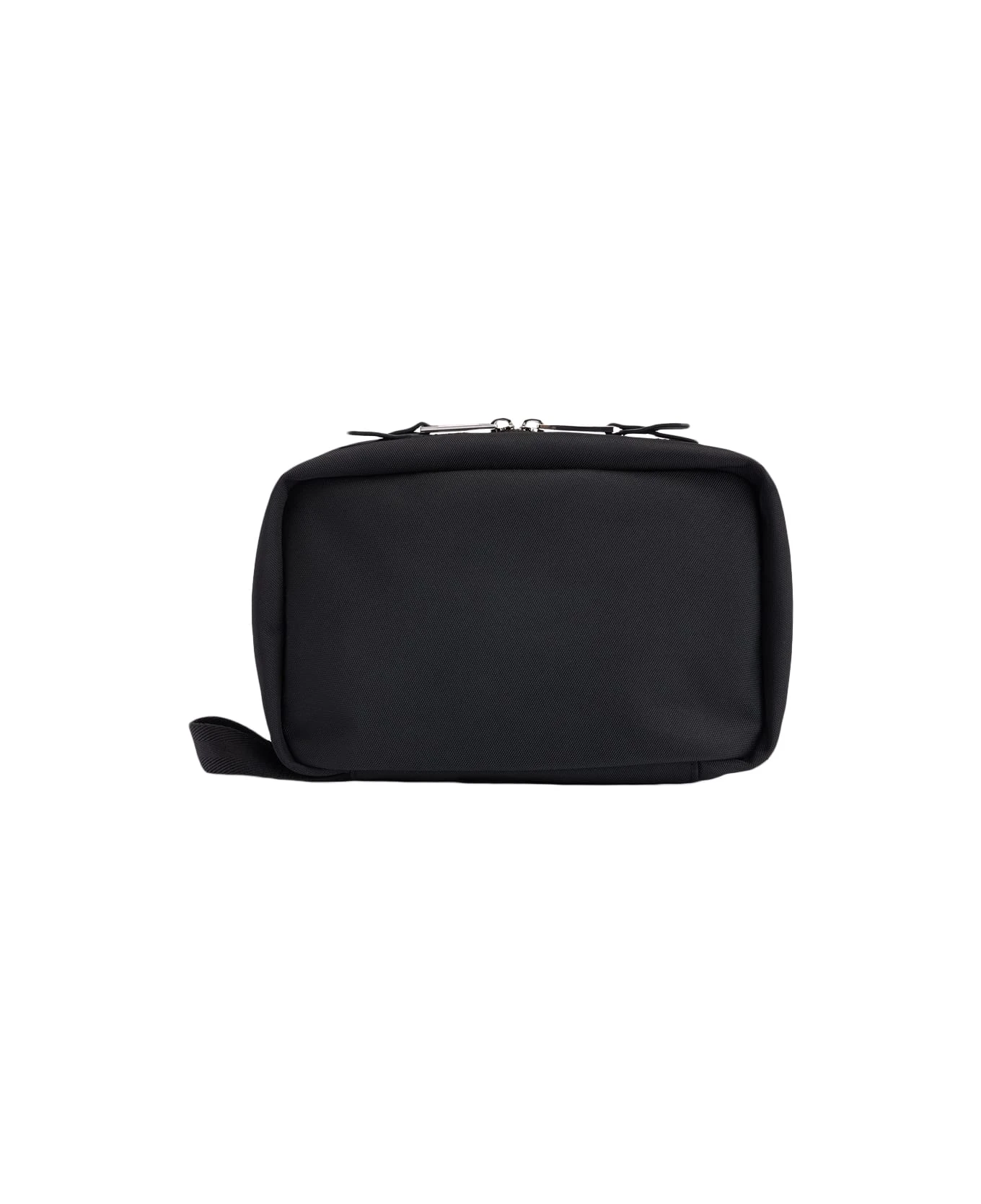 Hugo Boss Black Beauty Case With Double Zip And Logo Writing 2 Hugo Boss Black Beauty Case With Double Zip And Logo Writing - Image 2