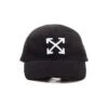 Off-White Black "arrows" Baseball Cap