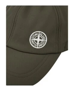 Stone Island Olive Green Baseball Cap In Soft-shell-r_e.dye Technology -Volk Clothing Sales 116e14f858c7653ab63951018e04fb7f