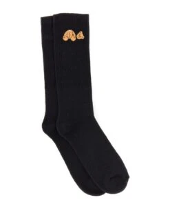 Palm Angels High Socks With Teddy
