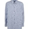 Off-White Embroidered Stripe Shirt
