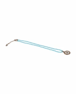 Versace Medusa Bead Necklace