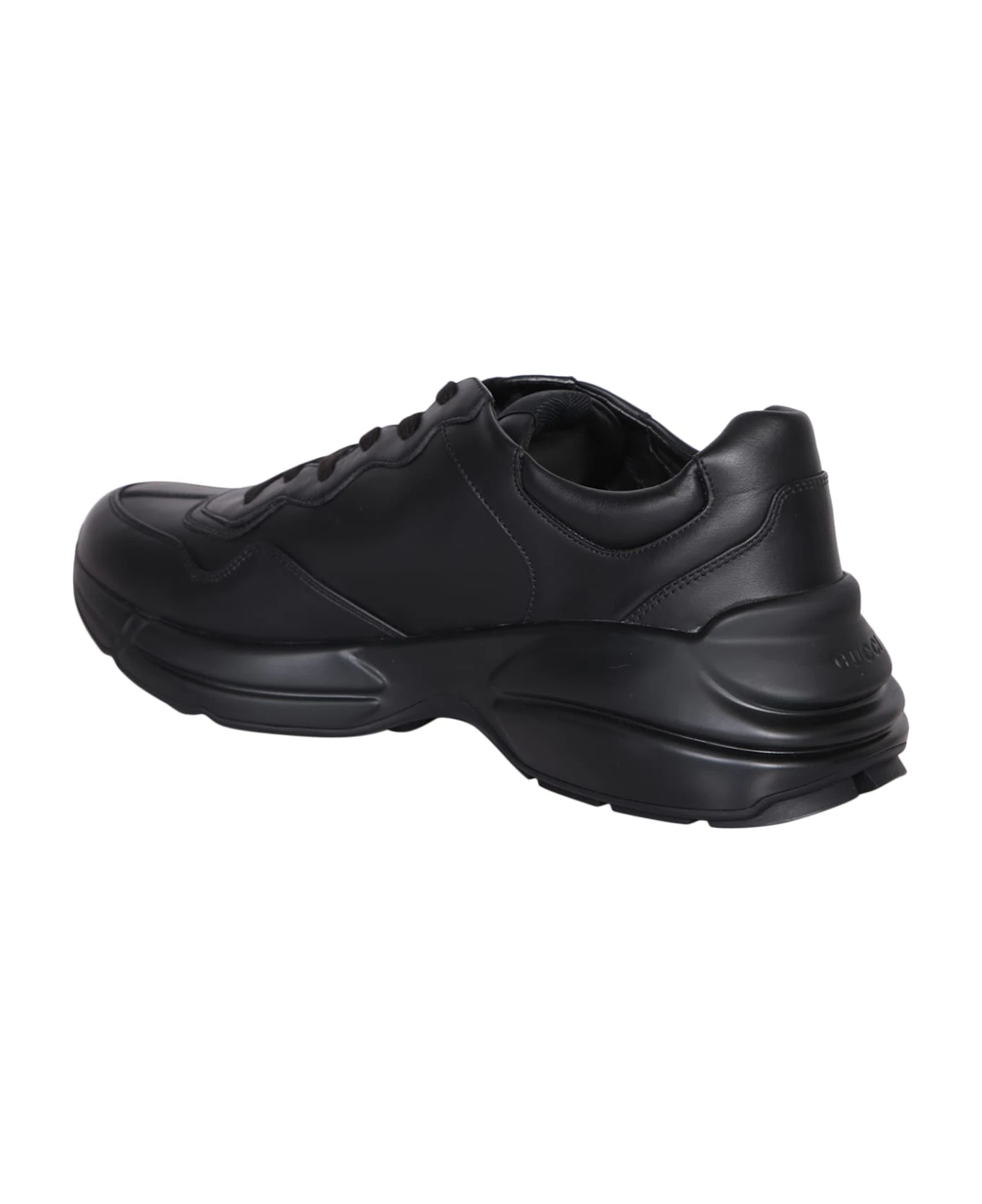 Gucci Rhynton Black Sneakers 3 Gucci Rhynton Black Sneakers - Image 3