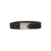 Bottega Veneta Two-tone Logo Embossed Belt