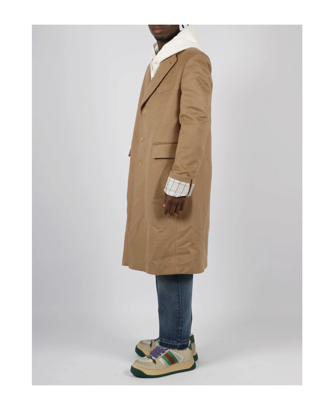 Gucci Cities Label Camelhair Coat 3 Gucci Cities Label Camelhair Coat - Image 3