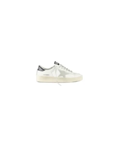 Golden Goose Stardan Sneakers In Leather With Contrasting Inserts