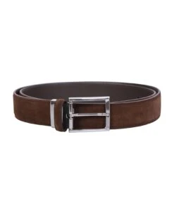 Canali Adjustable Design Brown Belt