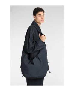 Lemaire Soft Game Bag Shoulder Bag In Blue Nylon -Volk Clothing Sales 16e77eef5f42a0f1eccfa22eaa44c16c