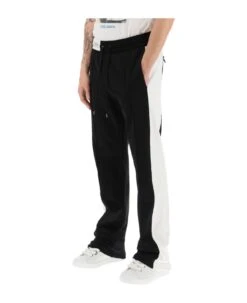 Dolce & Gabbana Jogger Pants With Lettering Logo Patch -Volk Clothing Sales 16ec22645552b9c20bf037b9f0fae43d