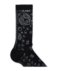 Alanui Bandana-printed Ankle-length Socks -Volk Clothing Sales 18d28ecbb030d659f17179d07bee589f