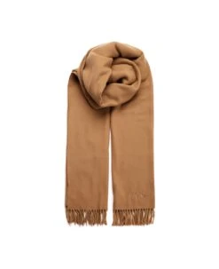 A.P.C. Camel "alix Brodée" Scarf