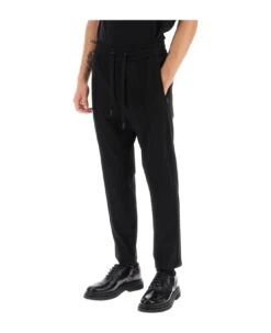 Dolce & Gabbana Joggers In Herringbone Jersey -Volk Clothing Sales 1ba6a7ae272e8676d090a04d202fce90