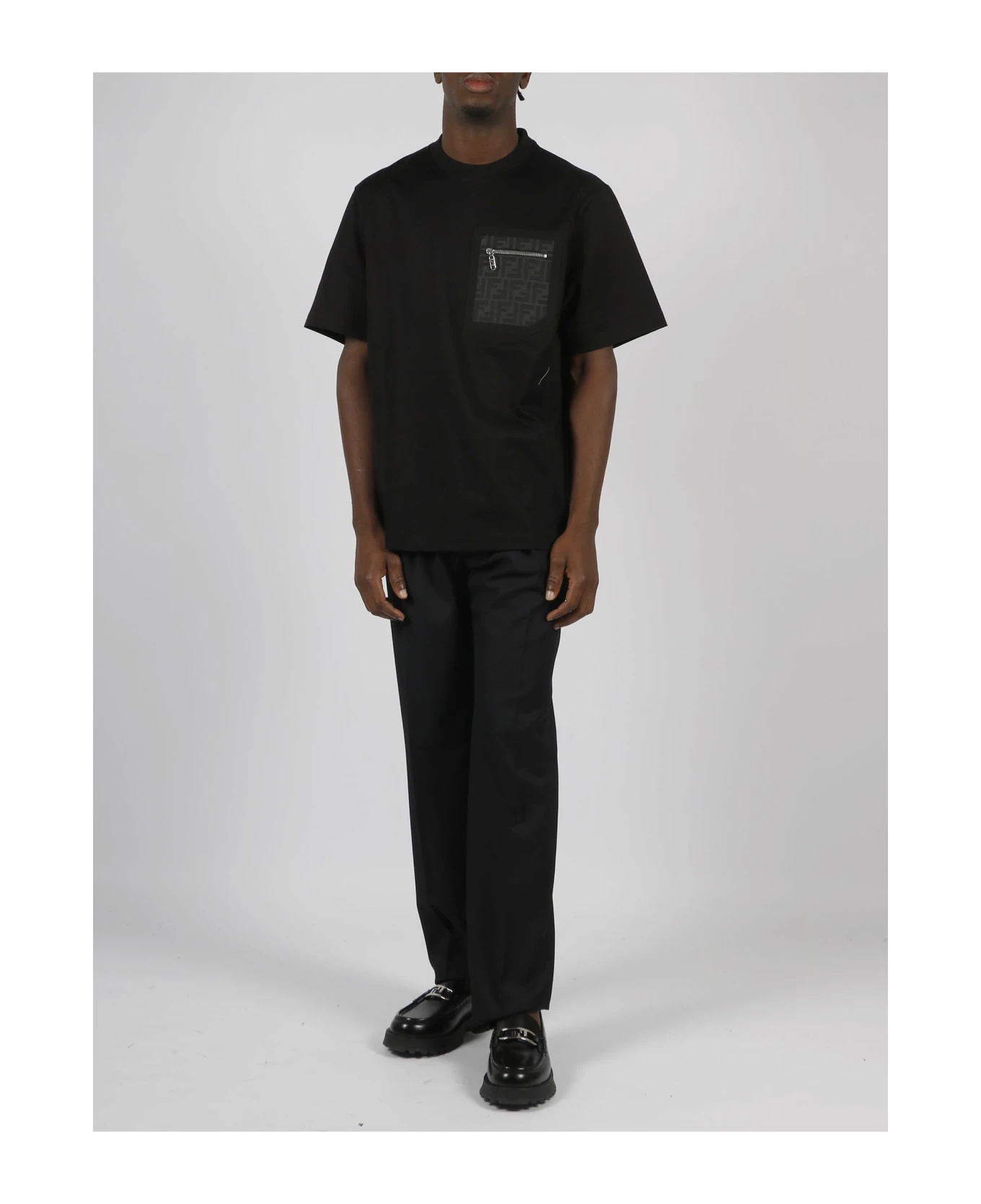 FENDI Wool Cigarette Trouser 2 FENDI Wool Cigarette Trouser - Image 2