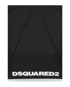 DSQUARED2 Logo Printed Compact Umbrella -Volk Clothing Sales 1de7b716385df791db8d3643a7e431d3