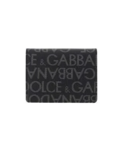 Dolce & Gabbana Bi-fold Wallet With All-over Monogram -Volk Clothing Sales 1e26f214eada7308ba3d4829b01cca41