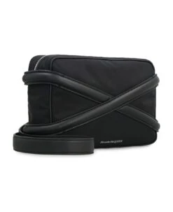 Alexander McQueen Harness Leather And Nylon Messenger Bag -Volk Clothing Sales 1f12bc96dba7117694baed6199b21e69