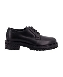 Off-White Military Derby Lace Up Shoe
