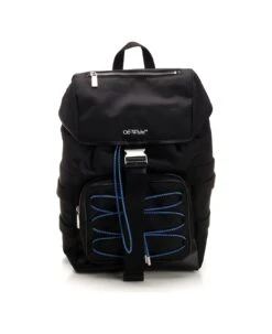 Off-White Black Nylon Backpack