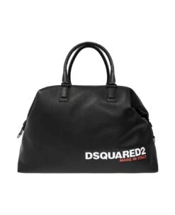 DSQUARED2 Leather Holdall Bag