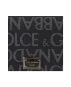 Dolce & Gabbana Bi-fold Wallet With All-over Monogram -Volk Clothing Sales 21a2365d1886f5aaf8302c3723b2b559