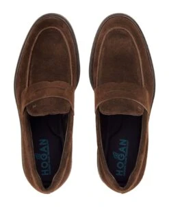 Hogan Brown Mocassin -Volk Clothing Sales 21af27047181031d4a3bf56d38e23e72