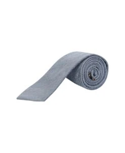 Brioni Powder Grey Chantung Tie