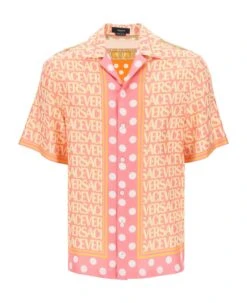 Versace Allover Silk Shirt