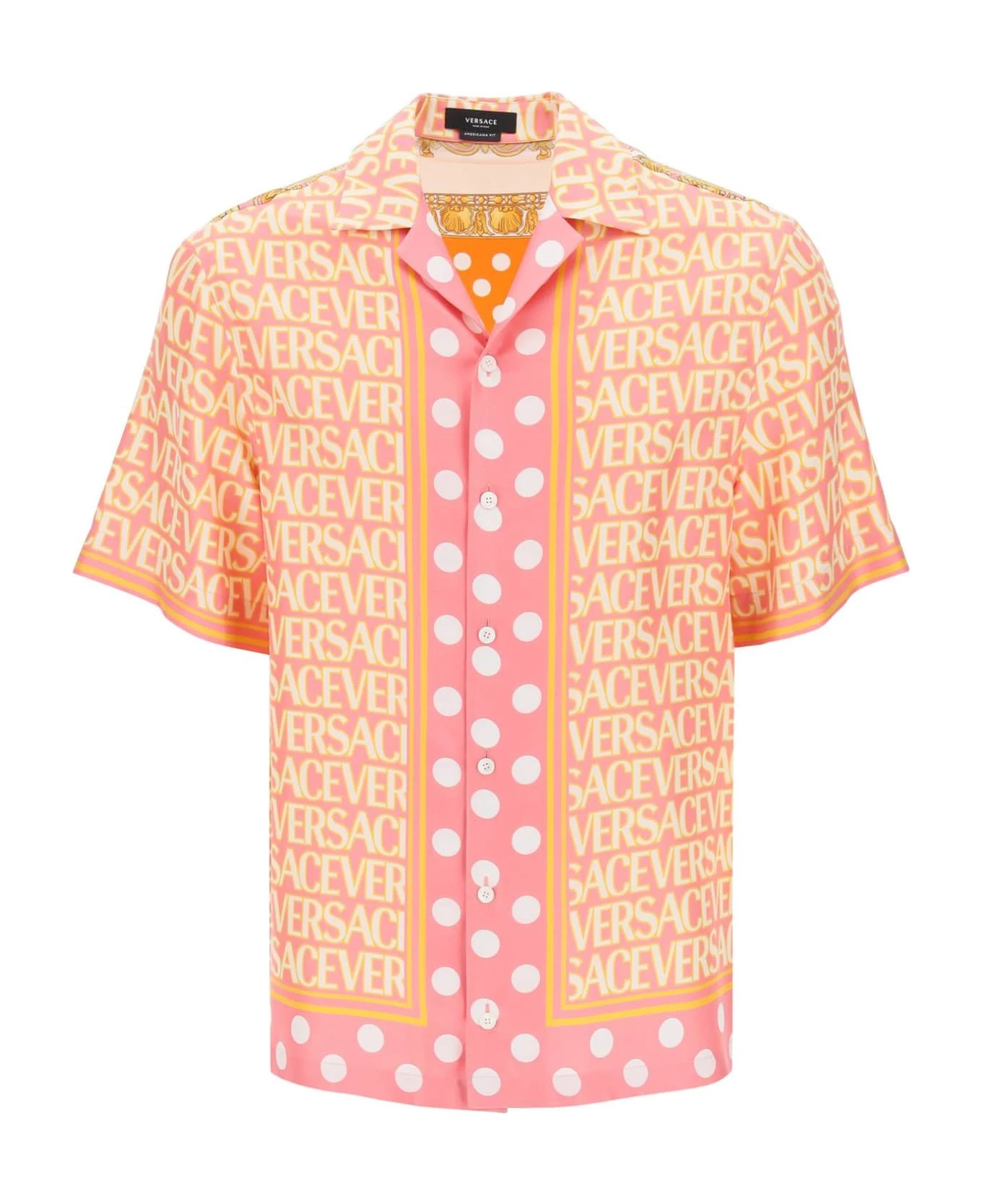 Versace Allover Silk Shirt 1 Versace Allover Silk Shirt