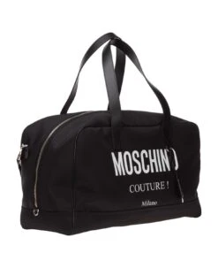 MOSCHINO Logo Printed Duffle Bag -Volk Clothing Sales 22b04e63b94caed519a70e8895df7f2d