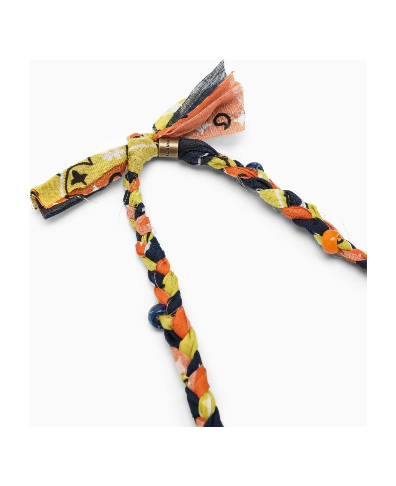 Alanui Yellow Bandana Necklace 2 Alanui Yellow Bandana Necklace - Image 2