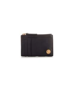Versace Black "medusa" Card Holder