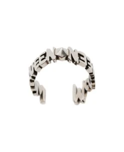 Alexander McQueen Mcqueen Graffiti Ring -Volk Clothing Sales 2647acf3a05e28a1c4f3e4a83db9cbf0