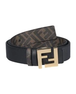 FENDI Ff Motif Reversible Belt -Volk Clothing Sales 27481d2474e70836cb96b9018daf03b5